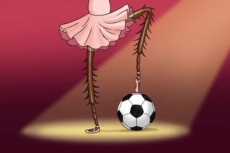 Joklina Ballerina and the Football Dancers